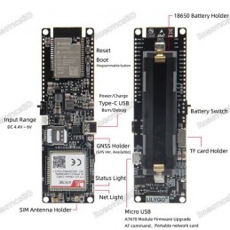 LILYGO TTGO T-A7670E-R2 Built-in GPS R2 4G LTE Development Board Robotics Bangladesh
