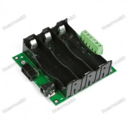 DIY 12V Battery Pack Case with 3S 40A BMS for 18650 Batteries Robotics Bangladesh