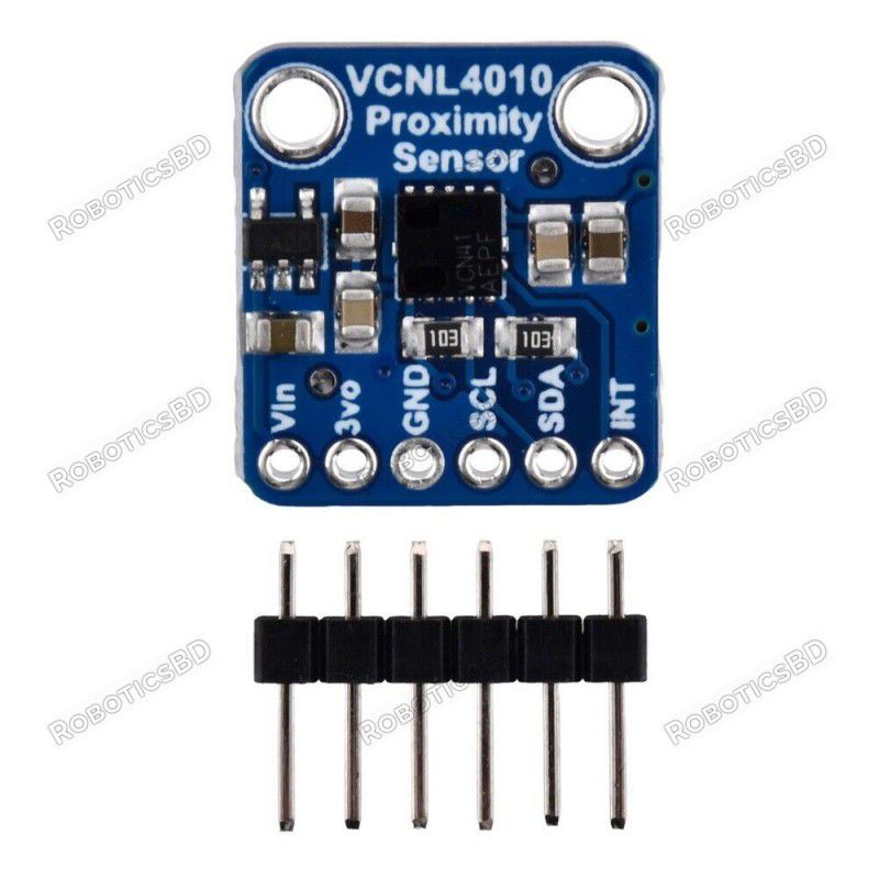 VCNL4010 Proximity Light Sensor Module 20cm Robotics Bangladesh