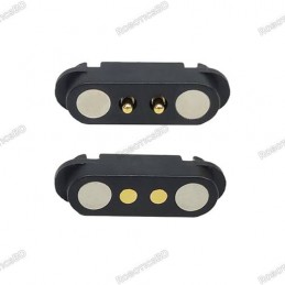 2-Pin 2A DC Magnetic Pogo Pin Connector - 2.