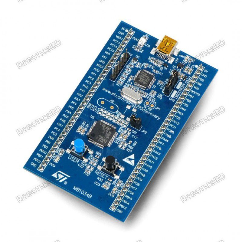 STM32F051 Discovery Kit STM32F051R8 Microcontroller with ARM Cortex M0 Core Robotics Bangladesh