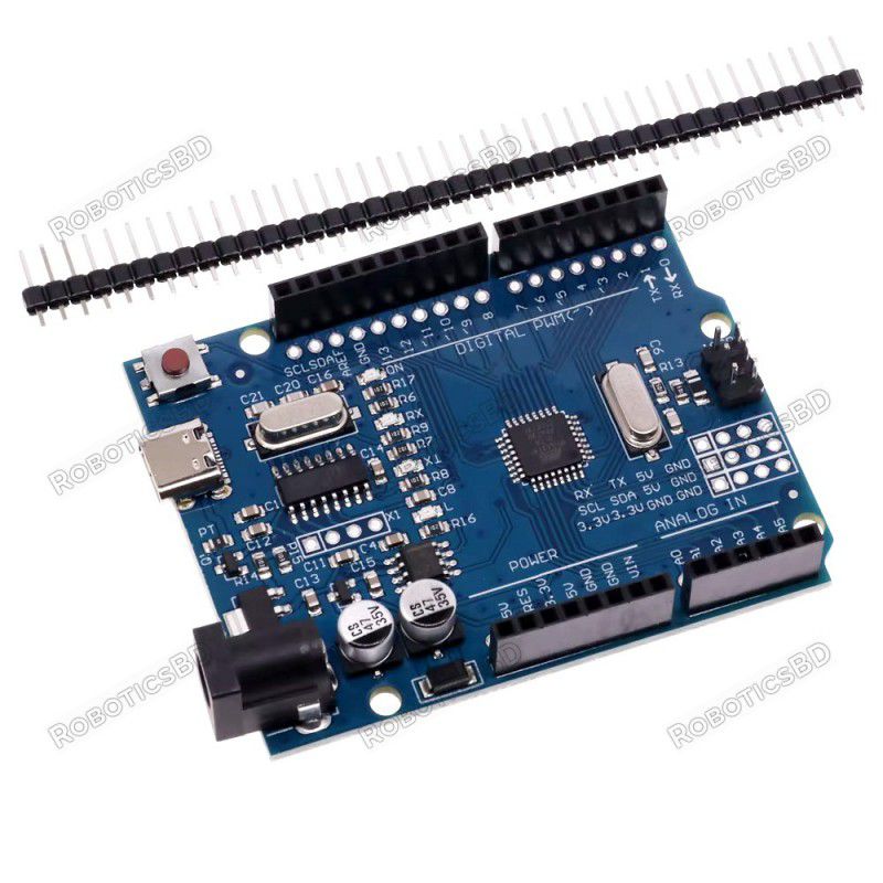 Arduino Uno SMD CH340G with Type-C Interface Robotics Bangladesh