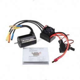 3650 Brushless Motor 3930KV + 60A Waterproof BEAST Series ESC Robotics Bangladesh