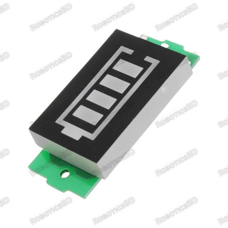 Lithium Battery Level Indicator Module MH-DL18S 1S to 8S Robotics Bangladesh Lithium Battery Level Indicator Module MH-DL18S 1S to 8S Robotics Bangladesh
