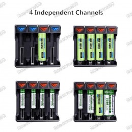 Doublepow DP-UK41 4 Slots 18650 Battery Charger Robotics Bangladesh