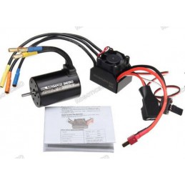 3650 Brushless Motor 3930KV + 60A Waterproof BEAST Series ESC Robotics Bangladesh