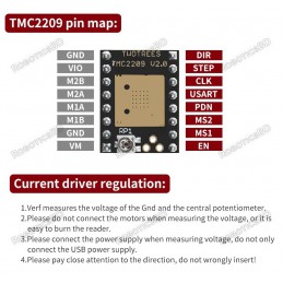 TMC2209 V2.0 Stepper Motor Driver Module with Heatsink Robotics Bangladesh