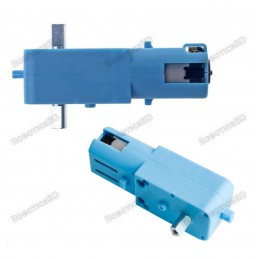 TT Motor Bi-Metal Gearbox Double-Sided Axle with 1:90 Gear Ratio Robotics Bangladesh