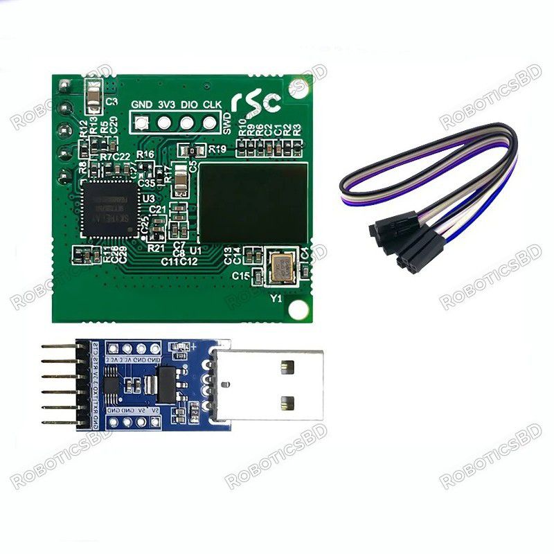 Hi-Link HLK-LD6001C 60GHz Millimeter Wave Radar Passenger Flow Statistics Sensor Module Combo Robotics Bangladesh