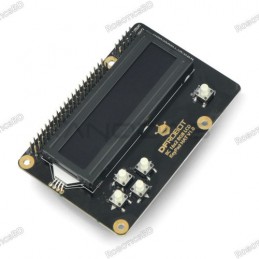 I2C 16x2 RGB LCD KeyPad HAT with RGB Backlight Compatible with Raspberry Pi Robotics Bangladesh
