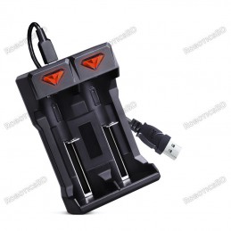 Doublepow DP-UK21 2 Slots 18650 Battery Charger Robotics Bangladesh