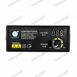 Adjustable Voltage Power Supply Adapter 3-12V, 5A with LED Display Hi Quality Robotics Bangladesh