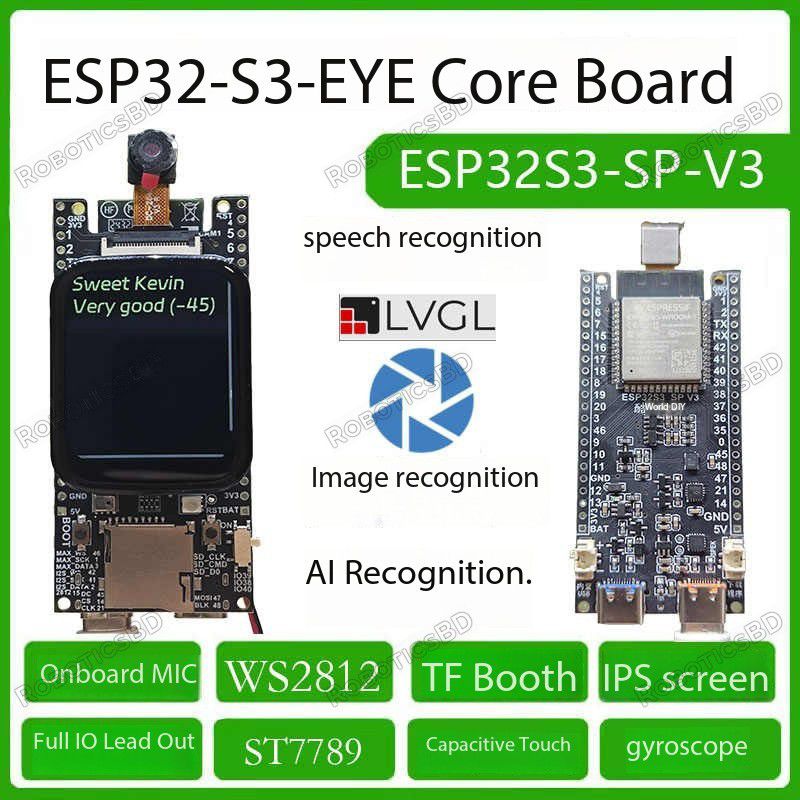 ESP32-S3 Espressif Xiaozhi AI Voice SPV3 Development Board Robotics Bangladesh