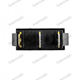 250V AC 15A 3 PIN Slim Rocker Switch - Red Light Robotics Bangladesh