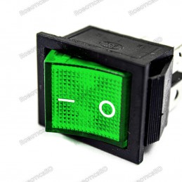 250V AC 16A 4 PIN Rocker Switch - Green Light Robotics Bangladesh