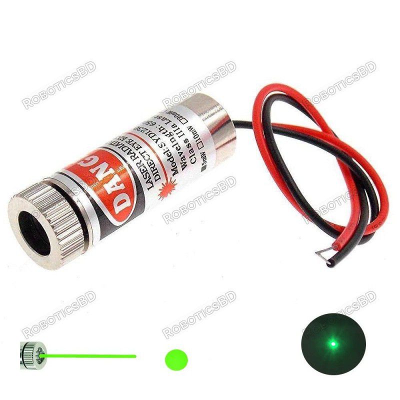 Green Laser Module Dot 520nm Robotics Bangladesh Green Laser Module Dot 520nm Robotics Bangladesh