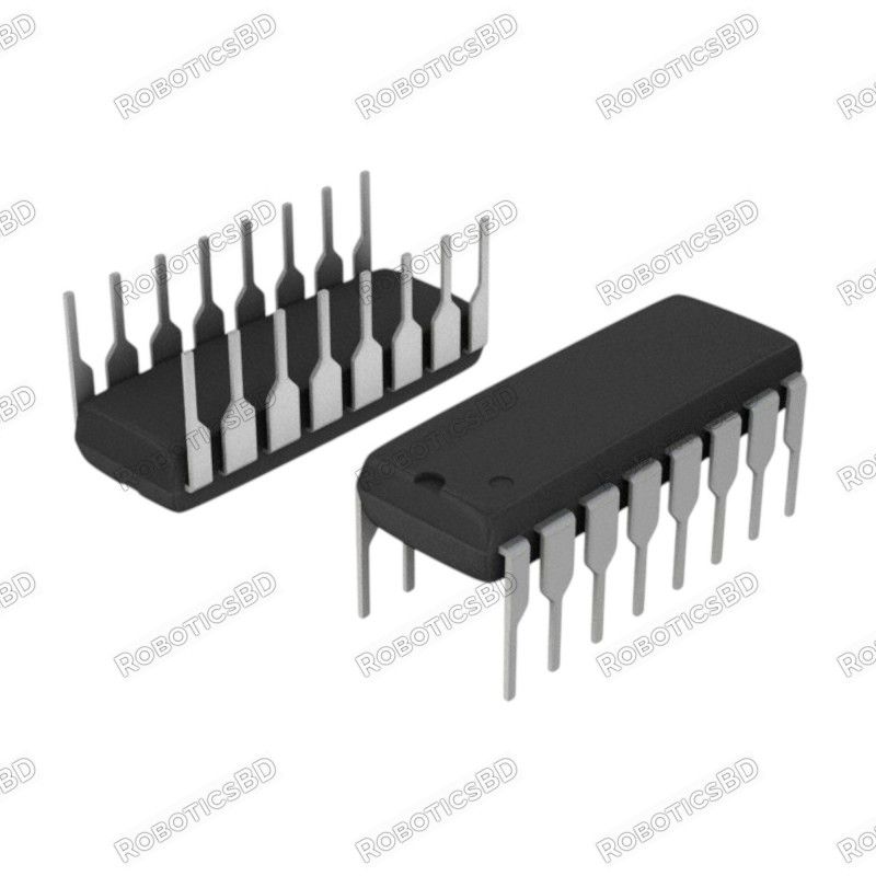 MCP3008-I/P 8-Channel 10-Bit A/D Converter Robotics Bangladesh
