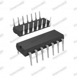 74HCT125 4-Ch Buffer with 3-State Outputs Robotics Bangladesh