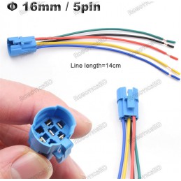 Metal Power Button Switch Quick Connectors - 16mm Robotics Bangladesh