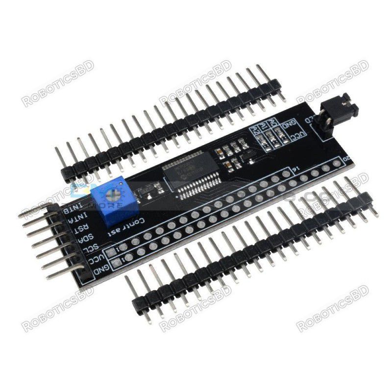 I2C TWI SPI Serial Interface Expanded Board Module LCD Adapter Robotics Bangladesh
