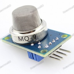 MQ-9 Gas Sensor Module Carbon Monoxide Flammable Gas Sensing Robotics Bangladesh