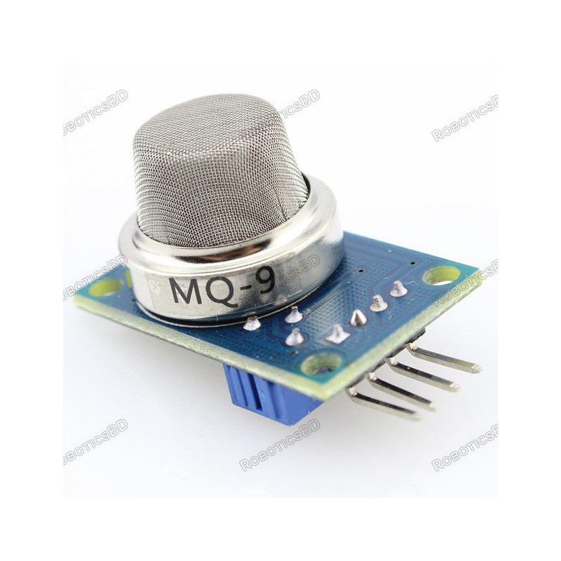 MQ-9 Gas Sensor Module Carbon Monoxide Flammable Gas Sensing Robotics Bangladesh MQ-9 Gas Sensor Module Carbon Monoxide Flammable Gas Sensing Robotics Bangladesh