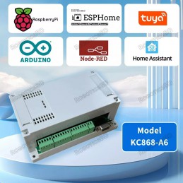 A6 ESPHome Relay Board Arduino IDE & ESPHome Compatible Robotics Bangladesh