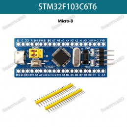 STM32F103C6T6 Micro-B Domestic Microcontroller Blue Pill Board Robotics Bangladesh