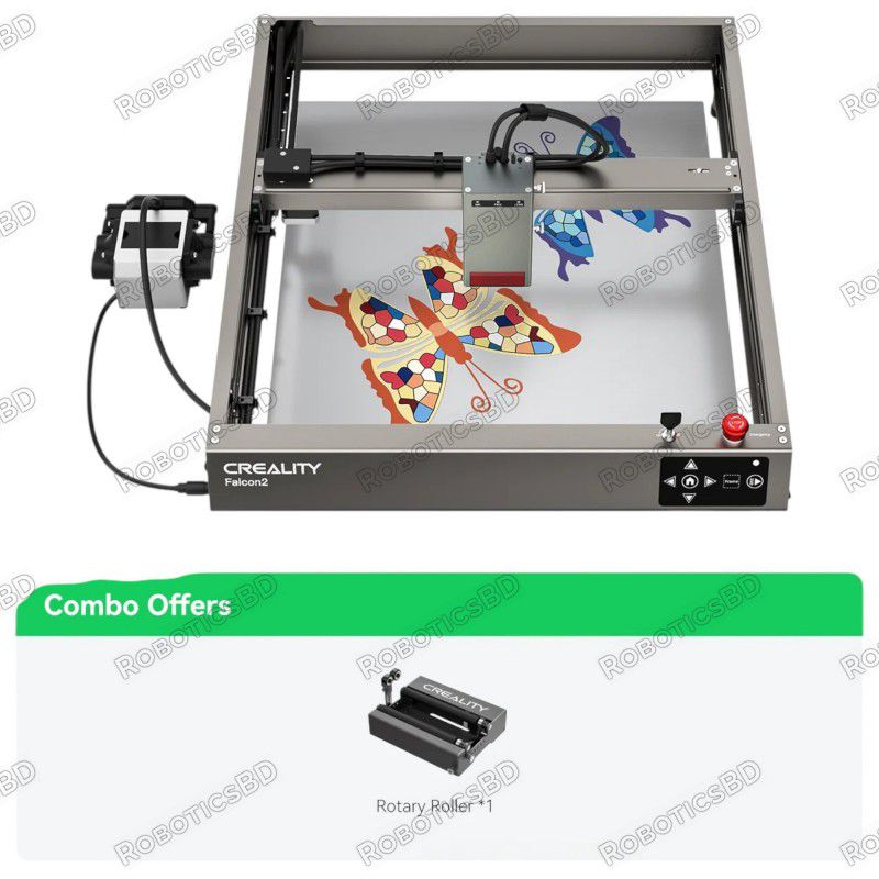 Creality Falcon2 22W Laser Engraver & Cutter Combo Pack 2 Robotics Bangladesh