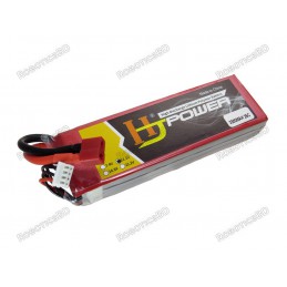 Lipo Battery 3300mAh 7.4V 2S Robotics Bangladesh