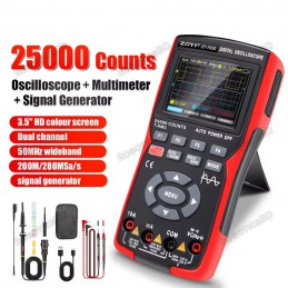 ZOYI ZT-703S Portable 3-in-1 Lab Tool – Oscilloscope, Multimeter & Signal Generator Robotics Bangladesh