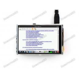 3.5inch Resistive Touch Display (B) for Raspberry Pi Robotics Bangladesh