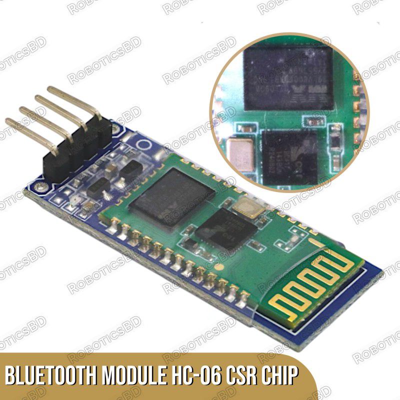 Arduino Bluetooth Module HC-06 Standard CSR Chip Robotics Bangladesh