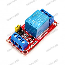 1-Channel Relay Module - 12V (High and Low Level Trigger) Robotics Bangladesh