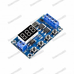DC 12-24V Dual MOS Time Delay Cycle Timer Module Robotics Bangladesh