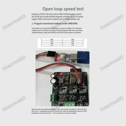ESP32 Brushless Motor Driver Board Module 20A Wireless WiFi Bluetooth Simple FOC Retrofit Module Robotics Bangladesh