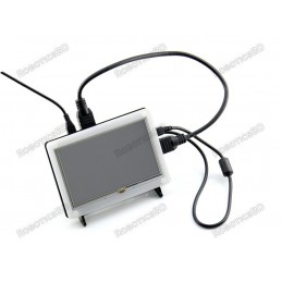 5inch HDMI Touch Screen (B) + Bicolor Case (Original Waveshare) Robotics Bangladesh