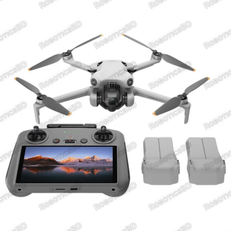 DJI Mini 4 Pro Drone with RC2 Controller - Fly More Combo Robotics Bangladesh