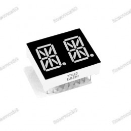 5241AS Red 0.54" Common Cathode Dual Digit Alphanumeric LED Display Robotics Bangladesh