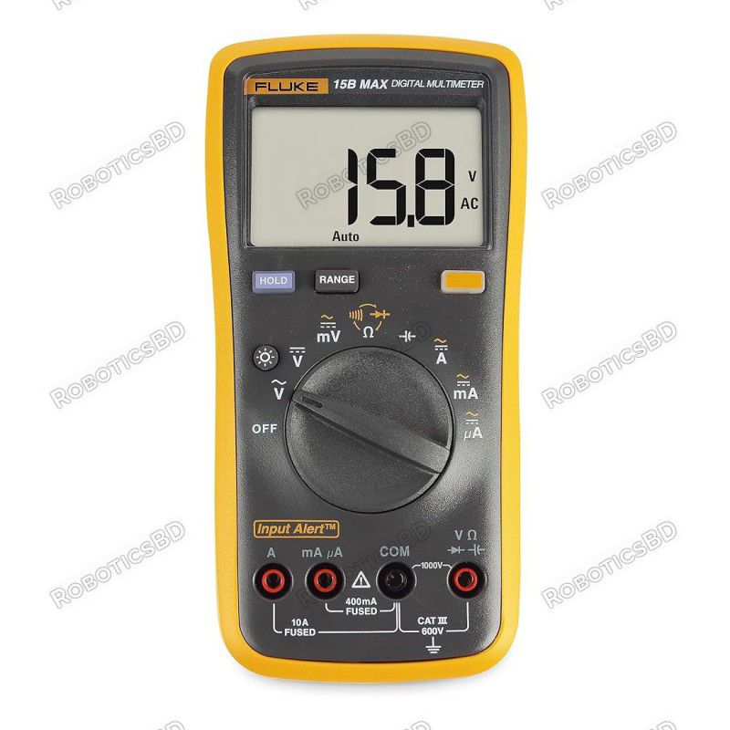 Fluke 15B MAX Economical Digital Multimeter Robotics Bangladesh