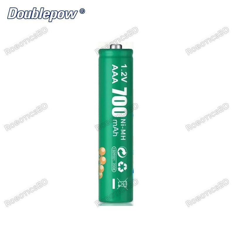 Doublepow AAA Size 700mAh Genuine Ni-MH Rechargeable Battery