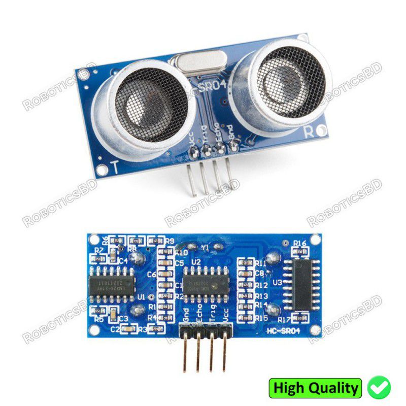Ultrasonic Sonar Sensor HC-SR04 Robotics Bangladesh Ultrasonic Sonar Sensor HC-SR04 Robotics Bangladesh