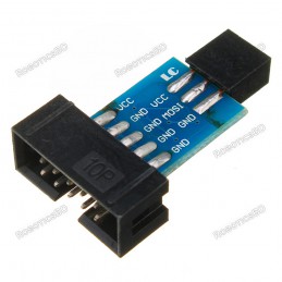 AVR ISP 10 Pin to 6 Pin Adapter Board Robotics Bangladesh
