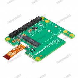 Raspberry Pi M.2 HAT+ for Raspberry Pi 5 – NVMe & PCIe Expansion Board Robotics Bangladesh