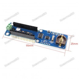 Data Logging Expansion Board DS1307 Soldered for Arduino Nano Robotics Bangladesh