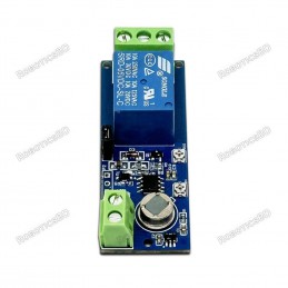 Human Presence Sensing PIR Motion Sensor Relay Module Adjustable Delay & Dual Mode DC 5V Robotics Bangladesh