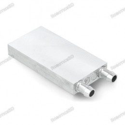 Water Block for Cooling 40x80x12mm Aluminum Heatsink for Peltier Cells Robotics Bangladesh