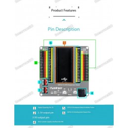 YwRobot ESP32-S3 GPIO Extension Board Compatible with ESP32-S3 Development Board Robotics Bangladesh