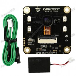 DFrobot ESP32-S3 AI Camera Module Edge Image Recognition Night Vision ChatGPT Voice Interaction Robotics Bangladesh