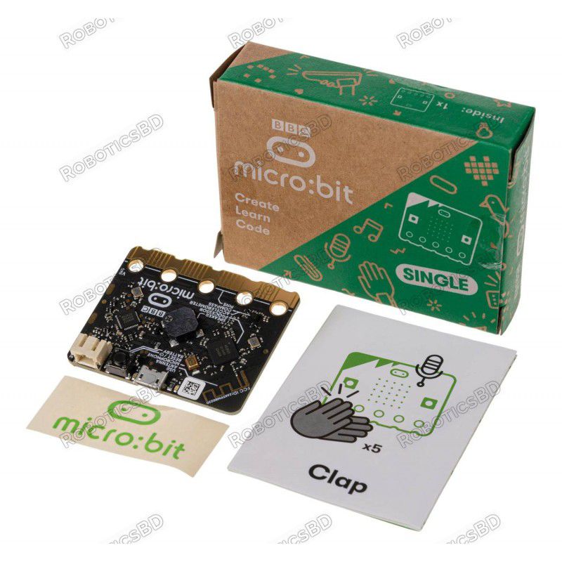 Micro Bit Learn To Code Robots BBC Micro Bit Pocket-Sized Single